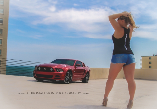 Chromalusion Photography featuring Brittany Crisp at Mustang Week 2015