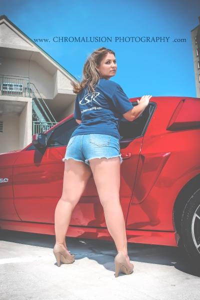 Chromalusion Photography featuring Brittany Crisp at Mustang Week 2015