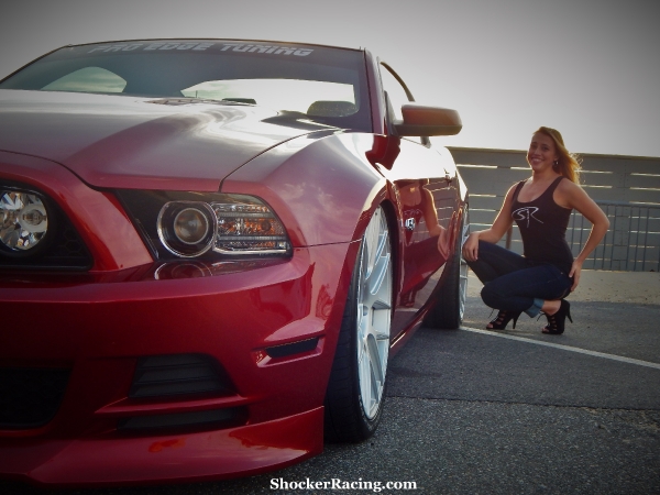 Morgan Kitzmiller with a 2014 Ford Mustang GT photos by Nickolas Jama_6