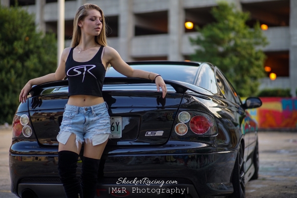 Marris Gulledge in her 2nd Shoot for ShockerRacingGirls