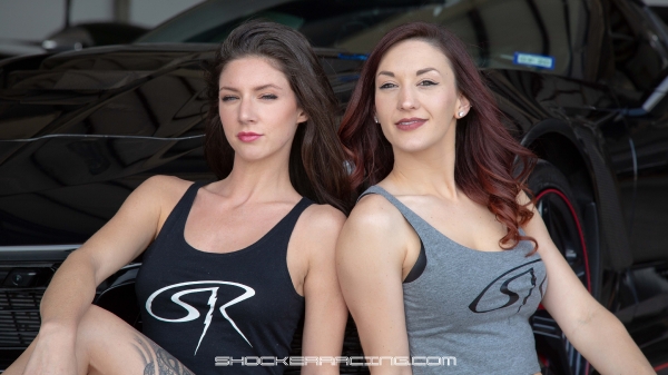 Skylar Baggett and McKenzie Moore for ShockerRacing Girls
